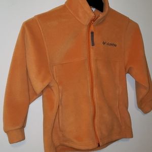 Columbia kids jacket, orange, size 6/7!